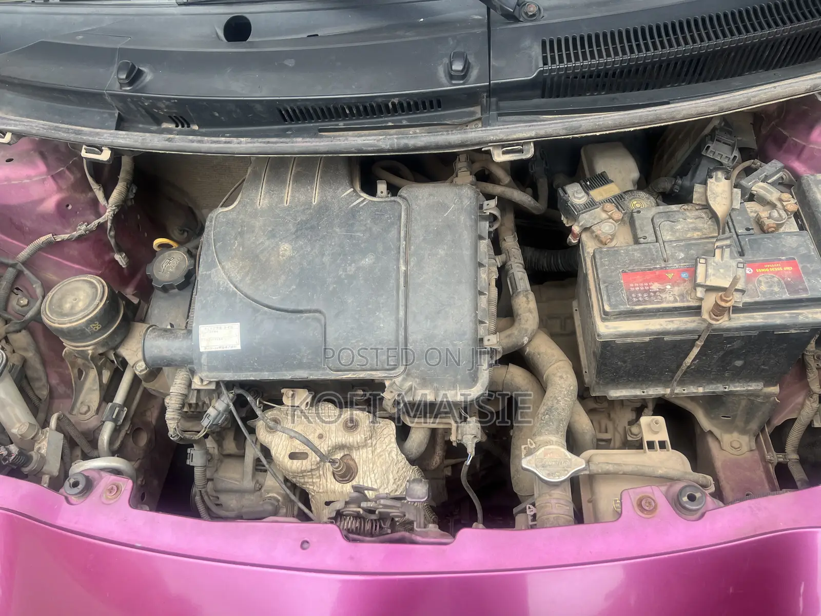 Toyota Vitz 1.0 FWD 3dr 2010 Purple