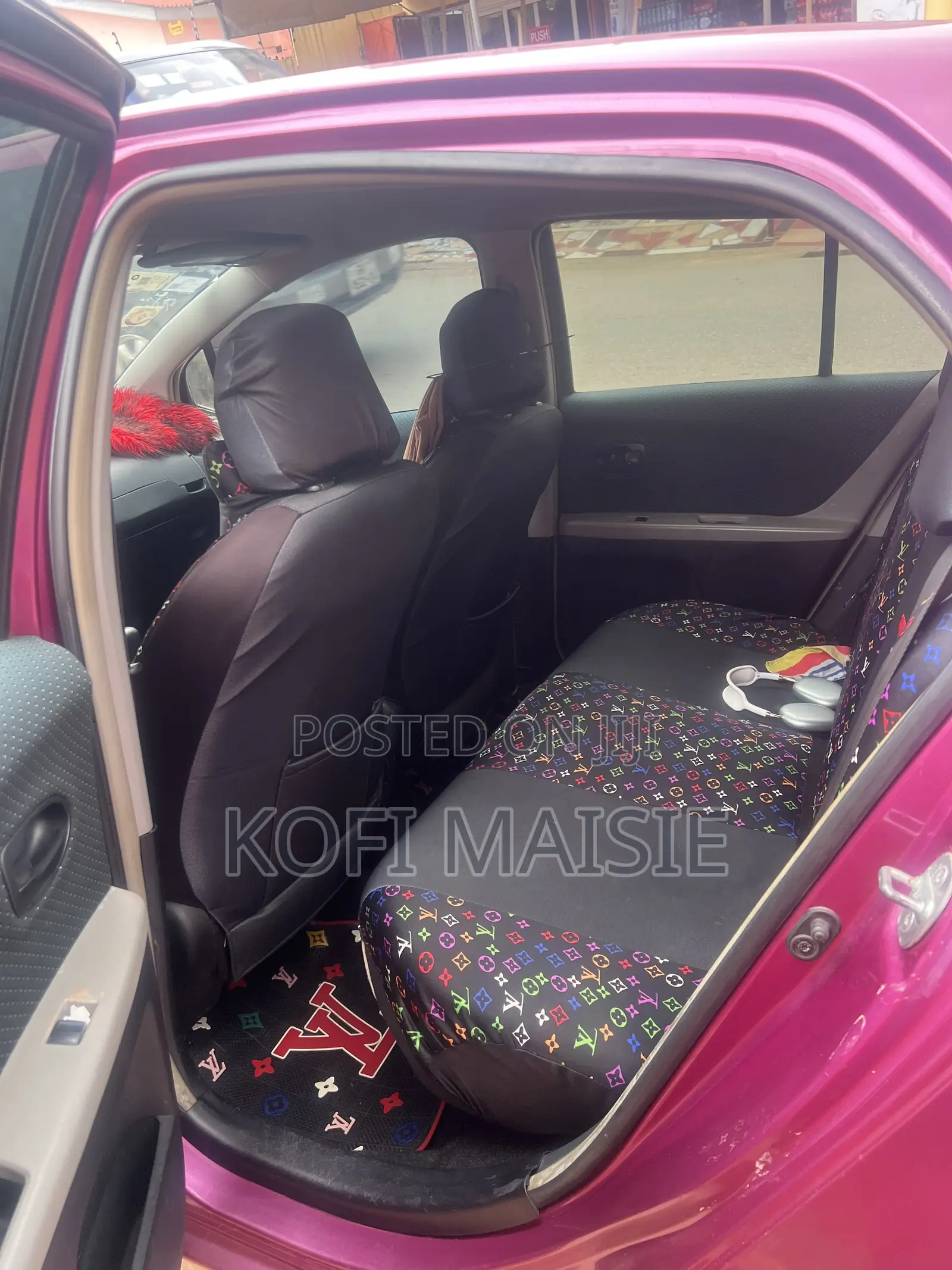 Toyota Vitz 1.0 FWD 3dr 2010 Purple