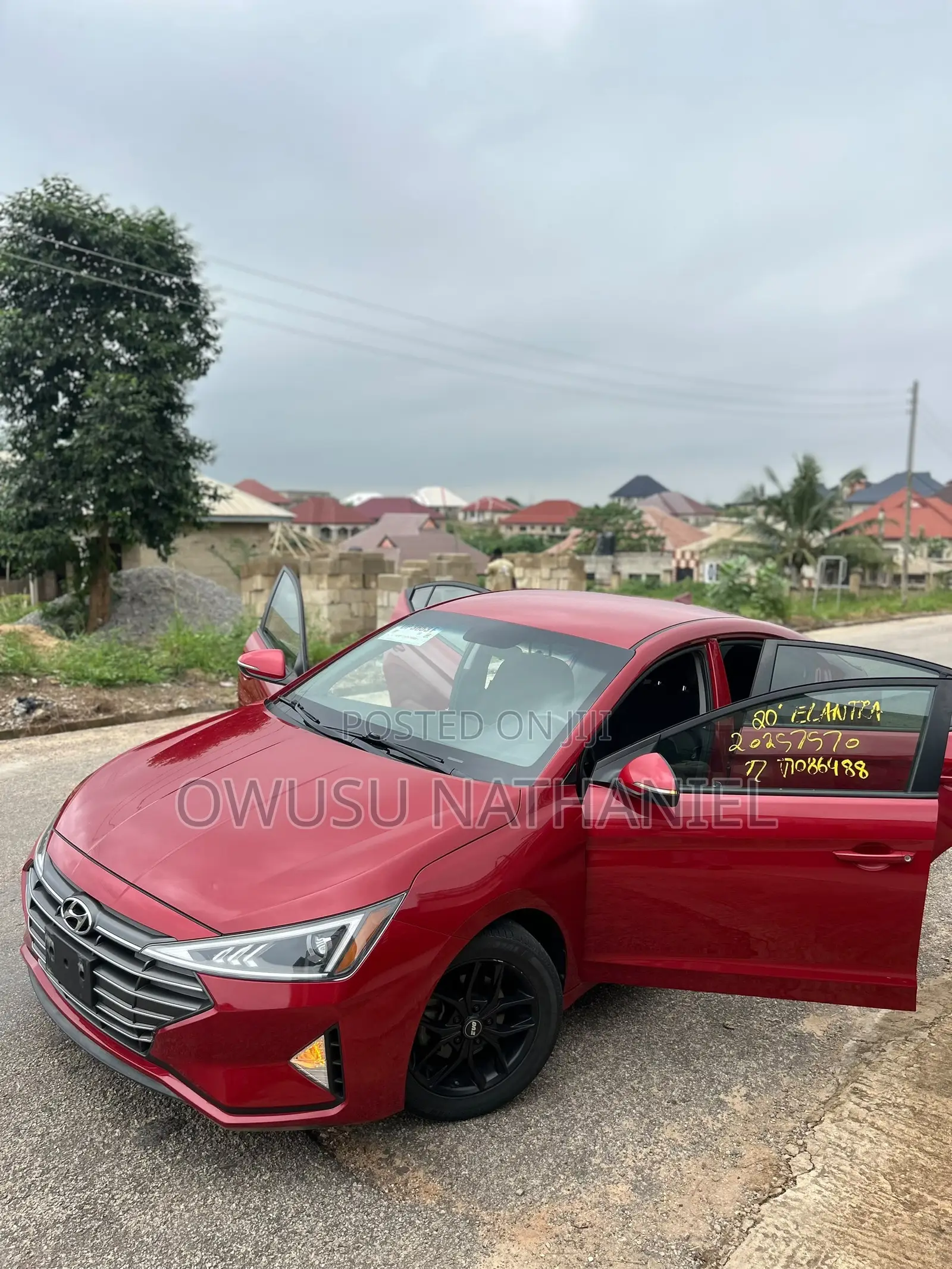 Hyundai Elantra Limited 2020 Red