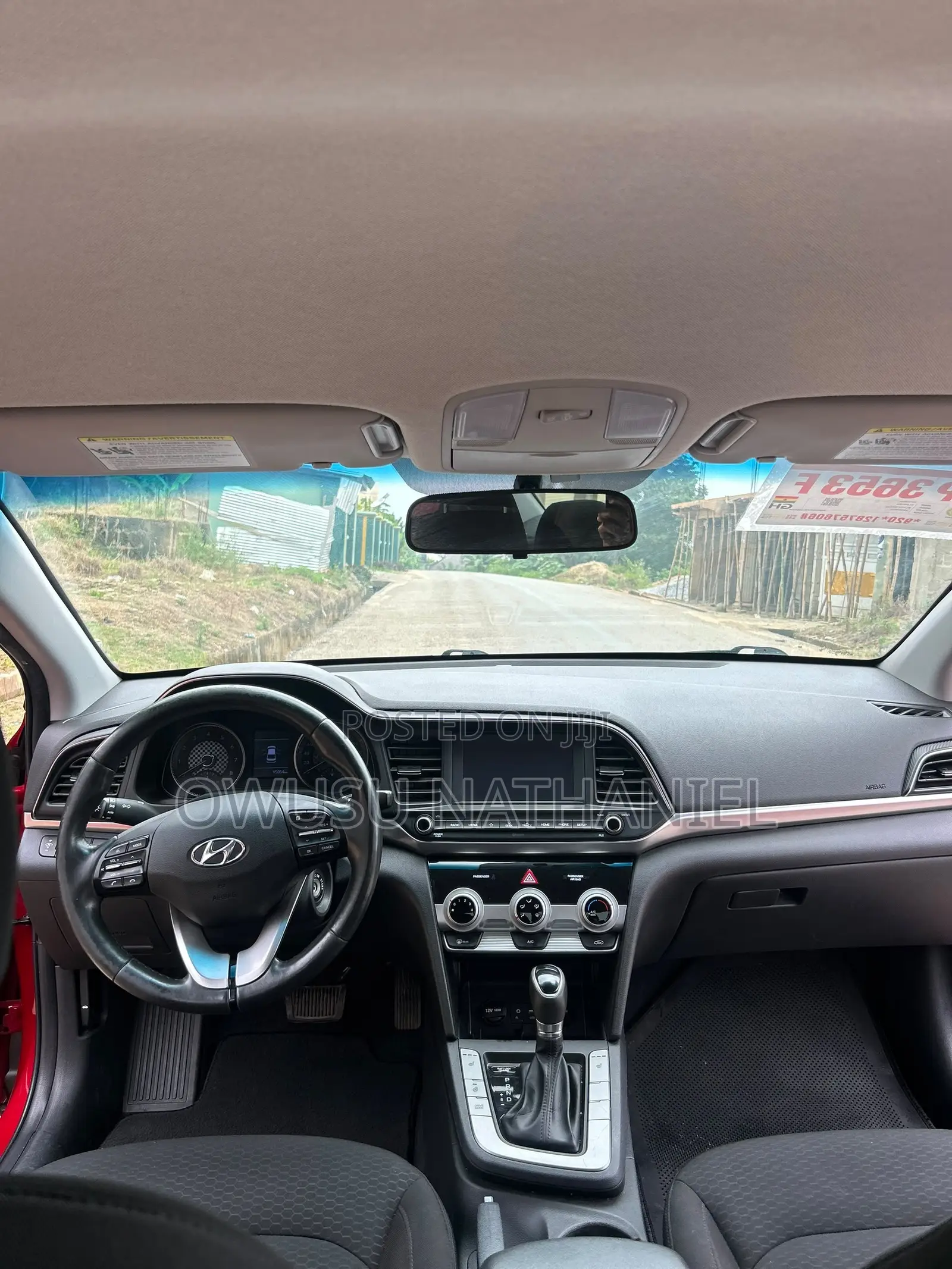 Hyundai Elantra Limited 2020 Red