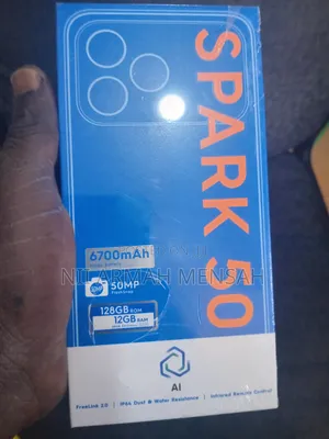 New Tecno Spark 50 128 GB Black