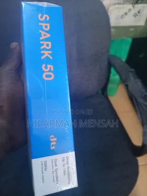 New Tecno Spark 50 128 GB Black