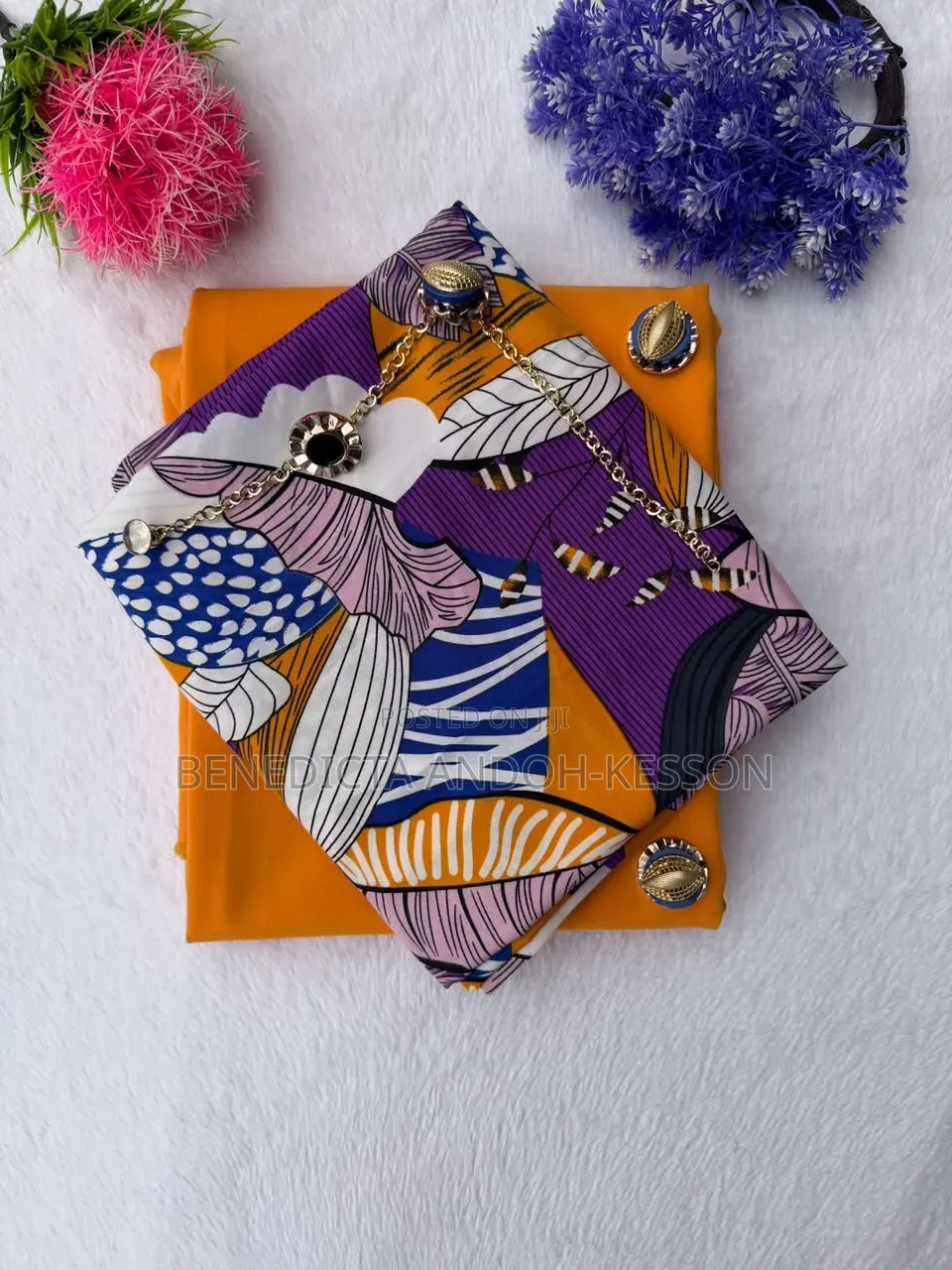 Plain and Patterned Fabric