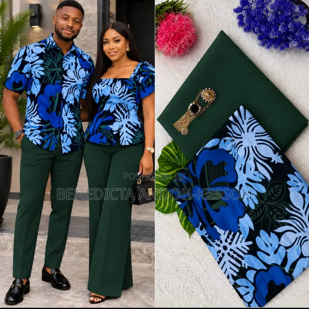 Plain and Patterned Fabric