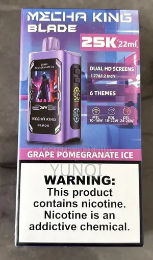 Vape Puffs/Wattage Adjust/Two Screens