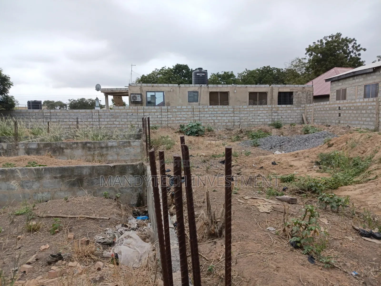 Classic Fenced Land at Katamanso