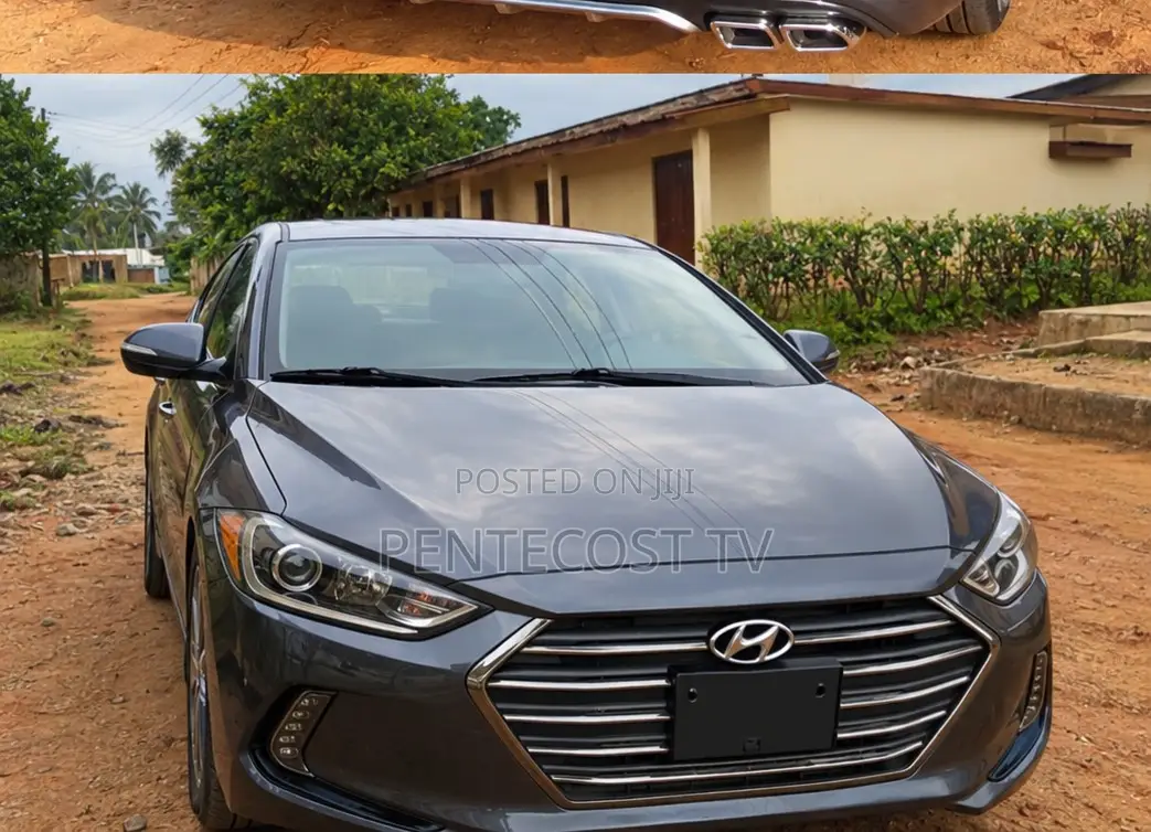 Hyundai Elantra Limited 2018 Gray