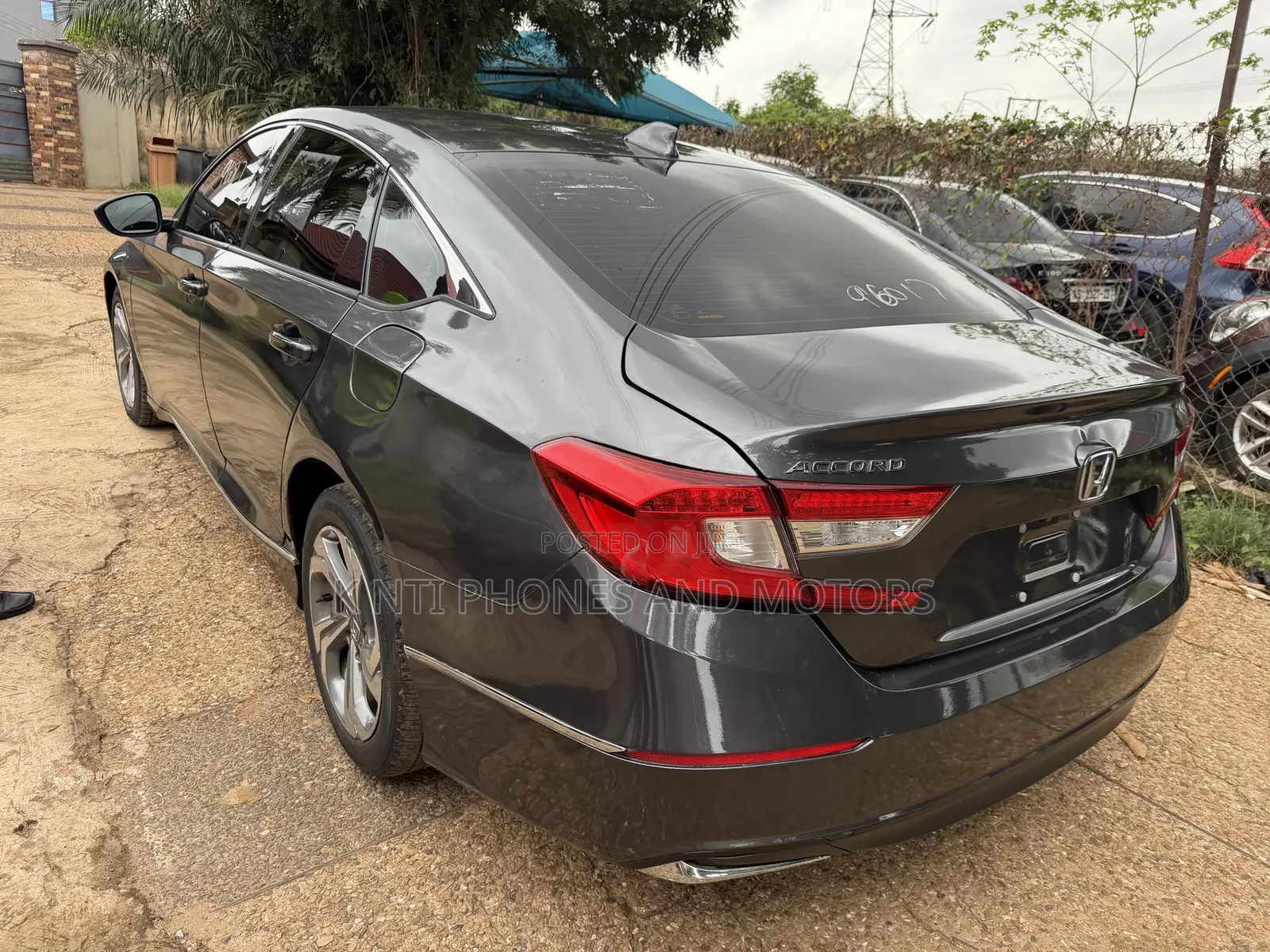 Honda Accord EX-L (1.5L 4cyl Turbo CVT) 2019 Gray