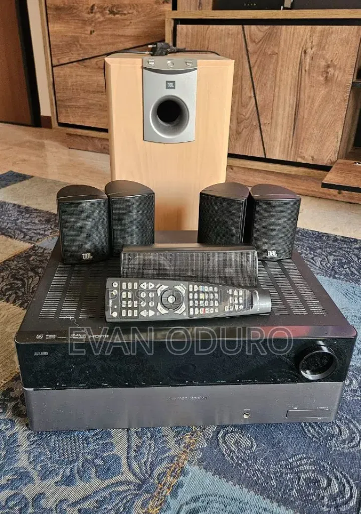Powerful Harman Kardon Sound System With JBL Subwoofer UBS/BT/HDMI