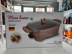 Mers Home 38CM Multi-Purpose Electric Cooking Pot MH-2019 - 9in1*