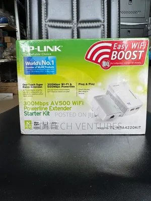 300Mbps AV500 Powerline Wifi Extender Kit