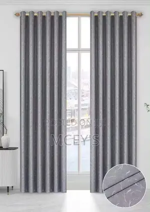 Two Pair of Designed Curtains