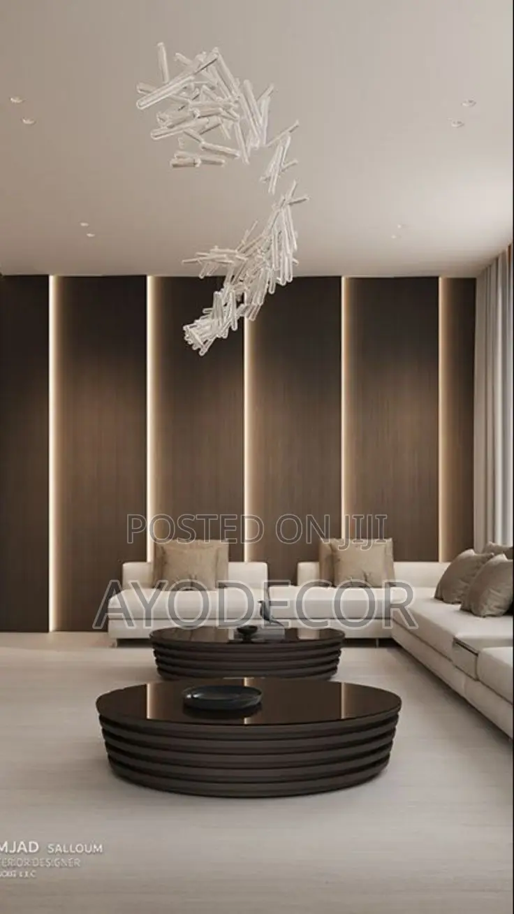 Turkish Bamboo Charcoal Wall Covering Panel 4FT × 9.5FT 8MM