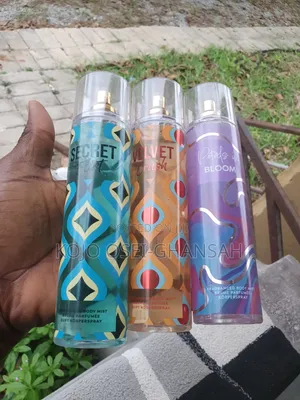 Bath Body Works Fine Fragrance Mists.
