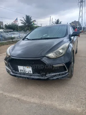 Hyundai Elantra Limited 4dr Sedan (1.8L 4cyl 6A) 2014 Black