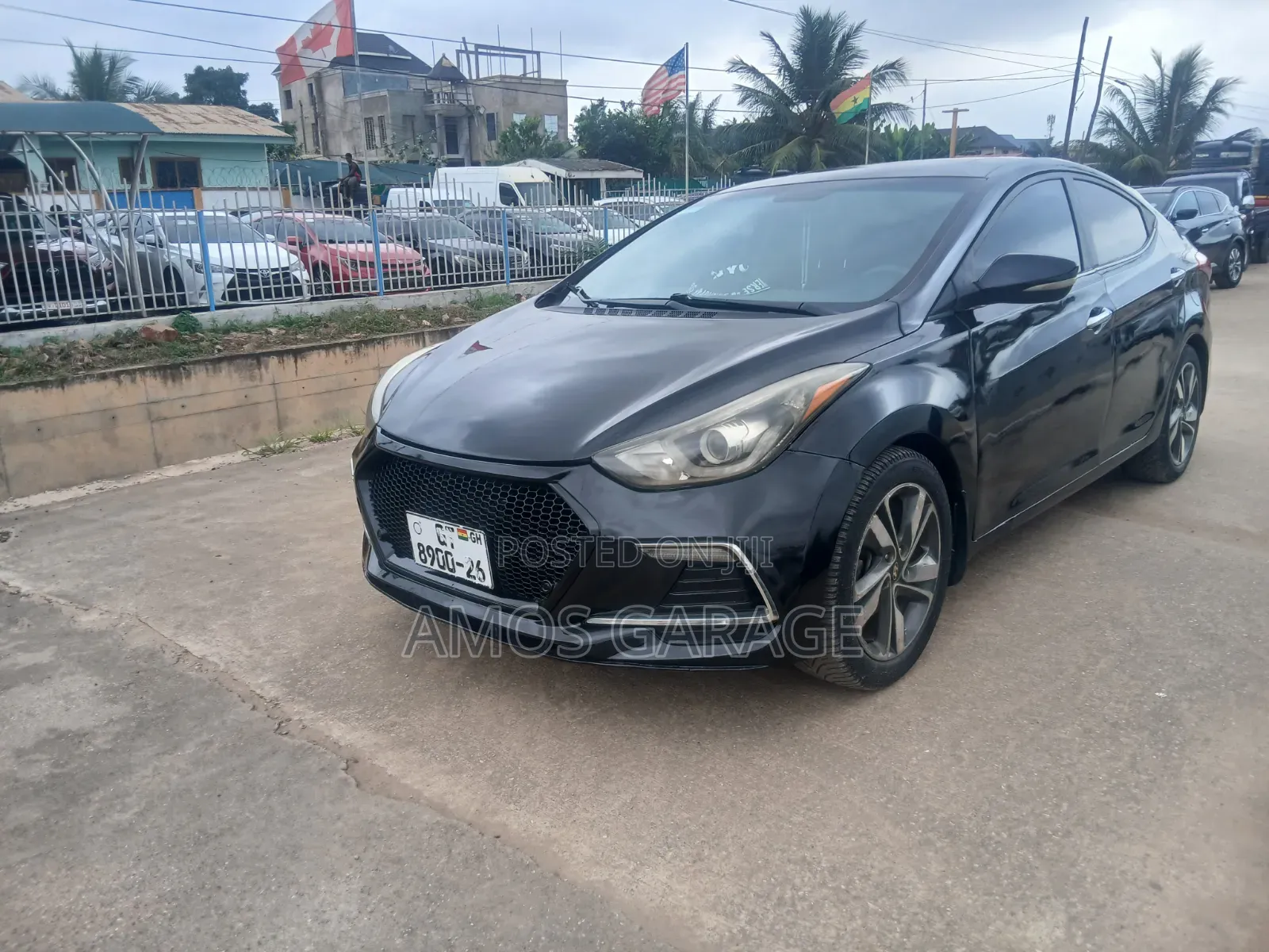 Hyundai Elantra Limited 4dr Sedan (1.8L 4cyl 6A) 2014 Black