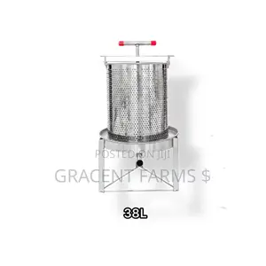 Classic 38L Stainless Steel Honey Wax Press