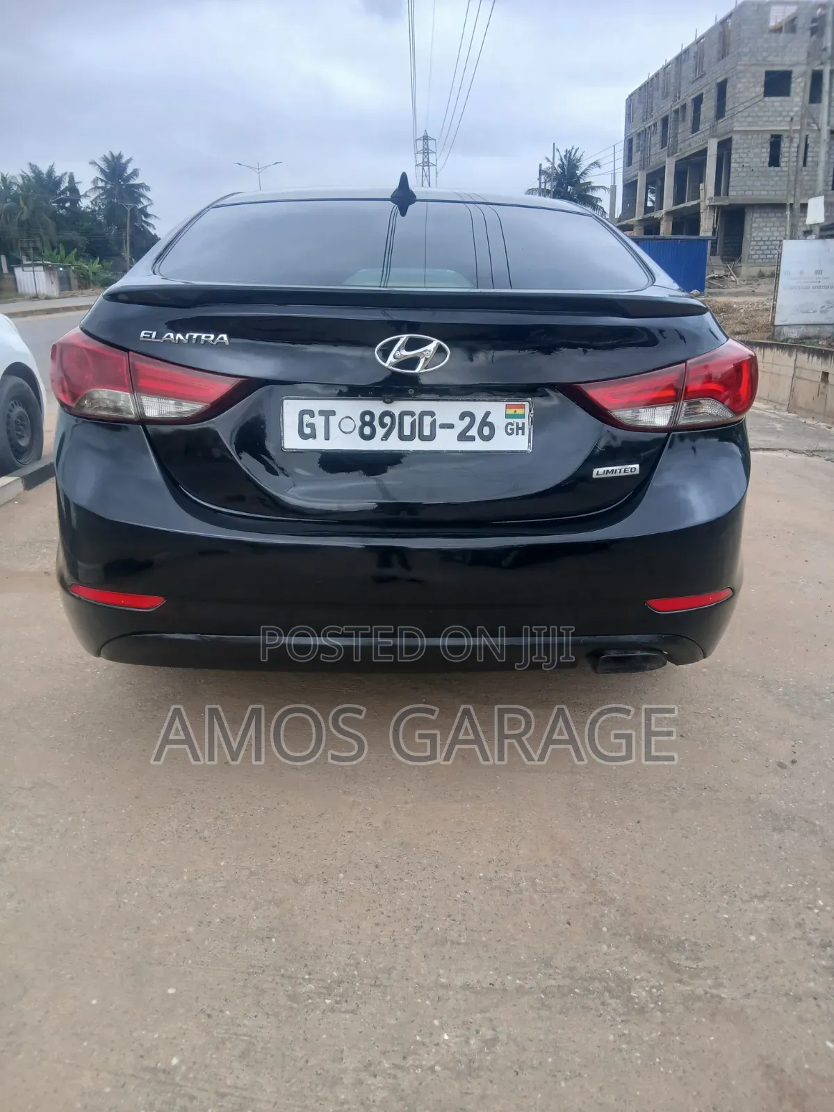 Hyundai Elantra Limited 4dr Sedan (1.8L 4cyl 6A) 2014 Black