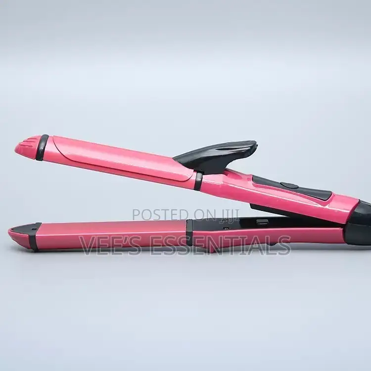 2-in-1 Hair Straightener Curler – Style Your Hair Easily