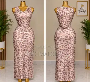 Ladies’ Floral Print Sleeveless Maxi Dress