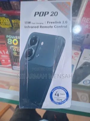 New Tecno Pop 20 128 GB Black