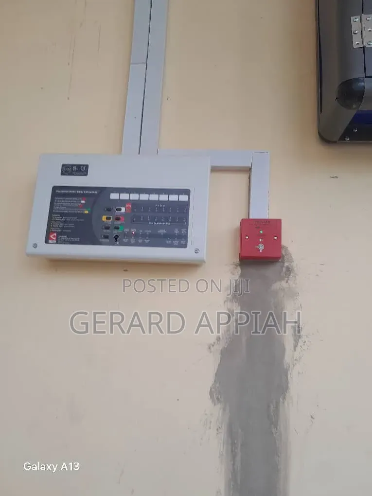 CCTV Camera, Smoke Detector, Security Fencing
