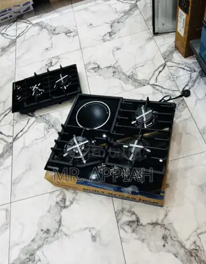 Super Affordable Kenwood 60cm 3 Gas + 1 Electric Hob (Black)Glass