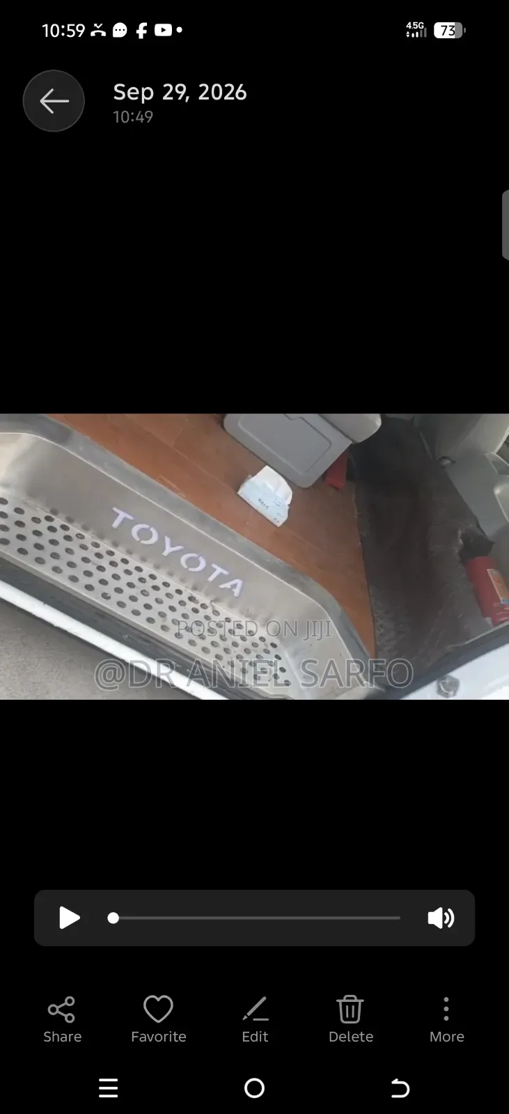Toyota HiAce 2015 White