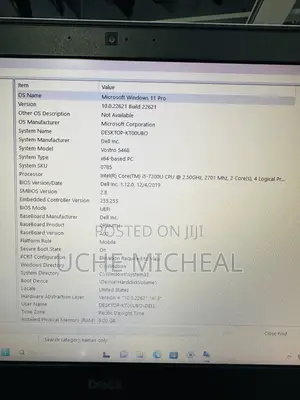 Laptop Dell Vostro 5468 8GB Intel Core i5 SSD 256GB