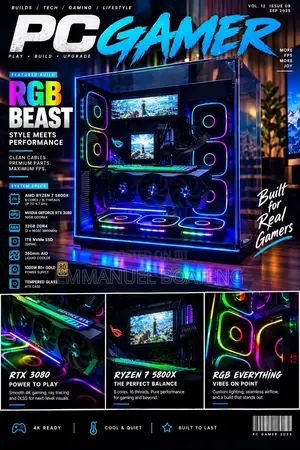 Desktop Computer Asus 32GB AMD Ryzen 7 HDD+SSD 4T