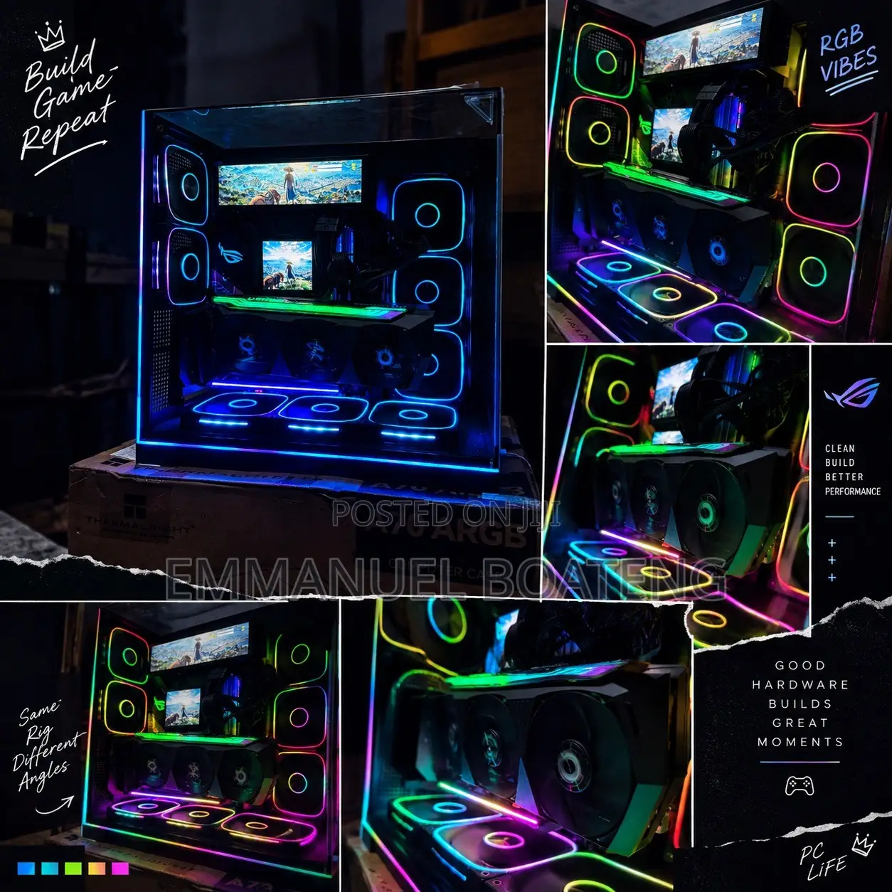 Desktop Computer Asus 32GB AMD Ryzen 7 HDD+SSD 4T