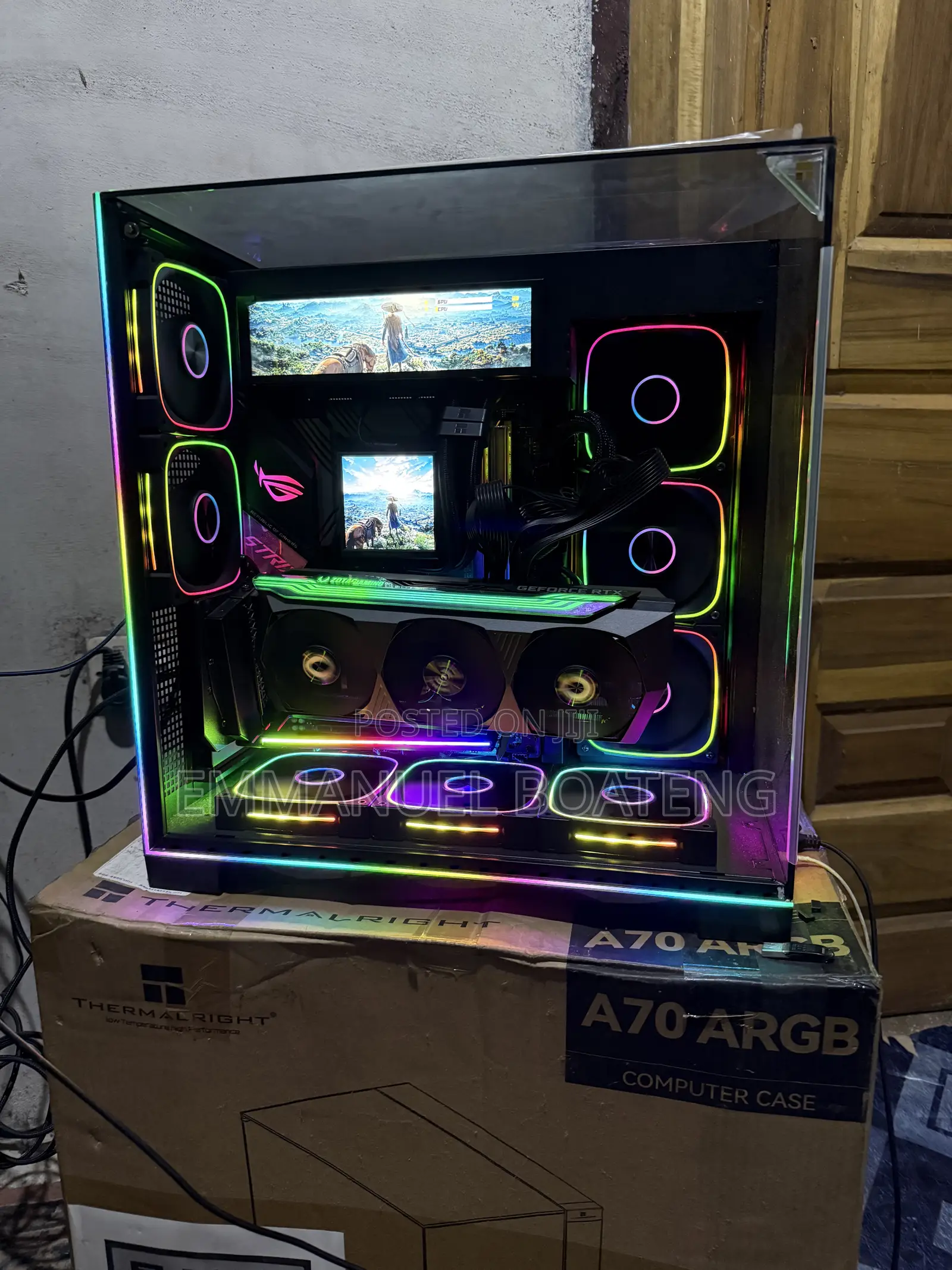 Desktop Computer Asus 32GB AMD Ryzen 7 HDD+SSD 4T