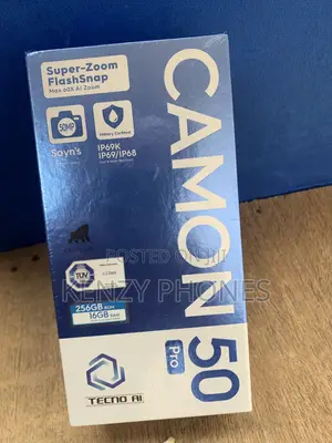 New Tecno Camon 50 Pro 256 GB Gray