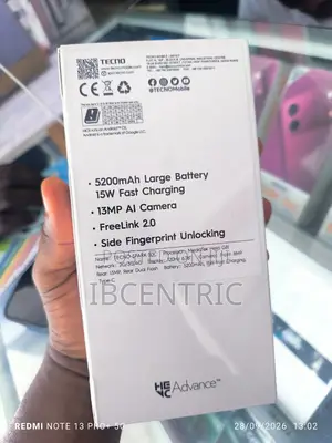 New Tecno Spark 50 5G 128 GB Pink