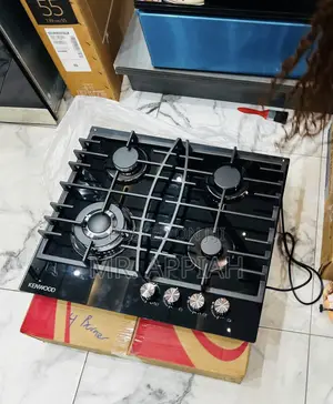 Extremely Classic Kenwood 60cm 4 Gas Hob(Black) Glass