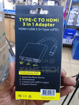 Type -C to HDMI 3in1 Adapter / USB 3.0