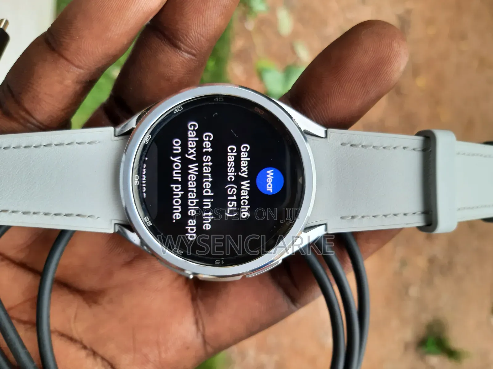 USA Used Samsung Galaxy Watch 6 Classic 43mm Silver