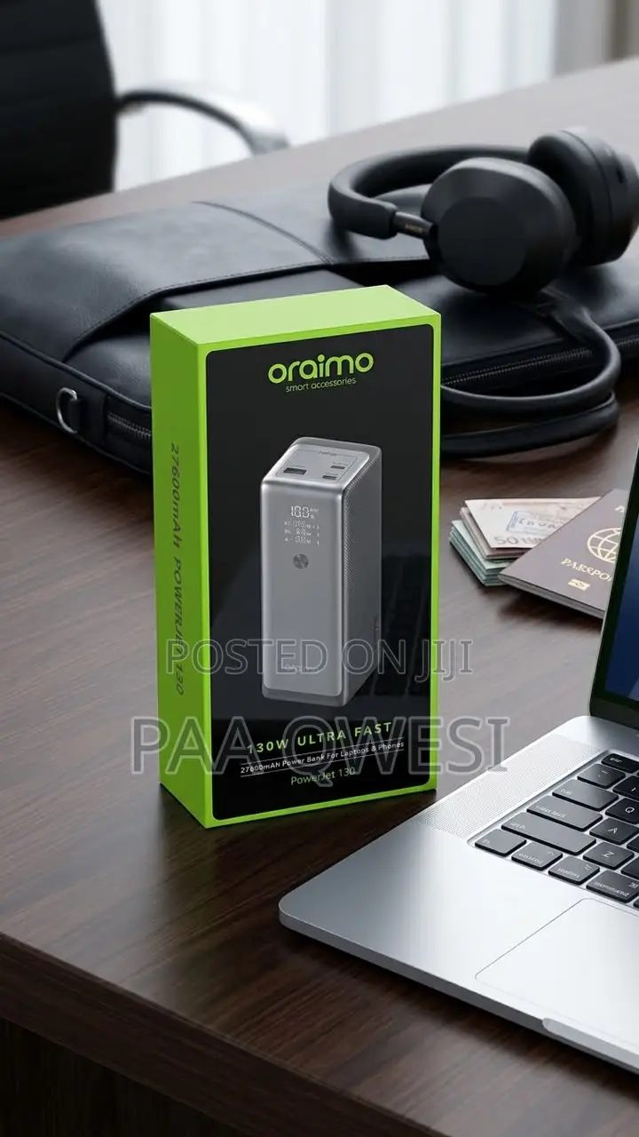 Oraimo PowerJet 130 Ultra Fast 27600mAh Portable Power Bank