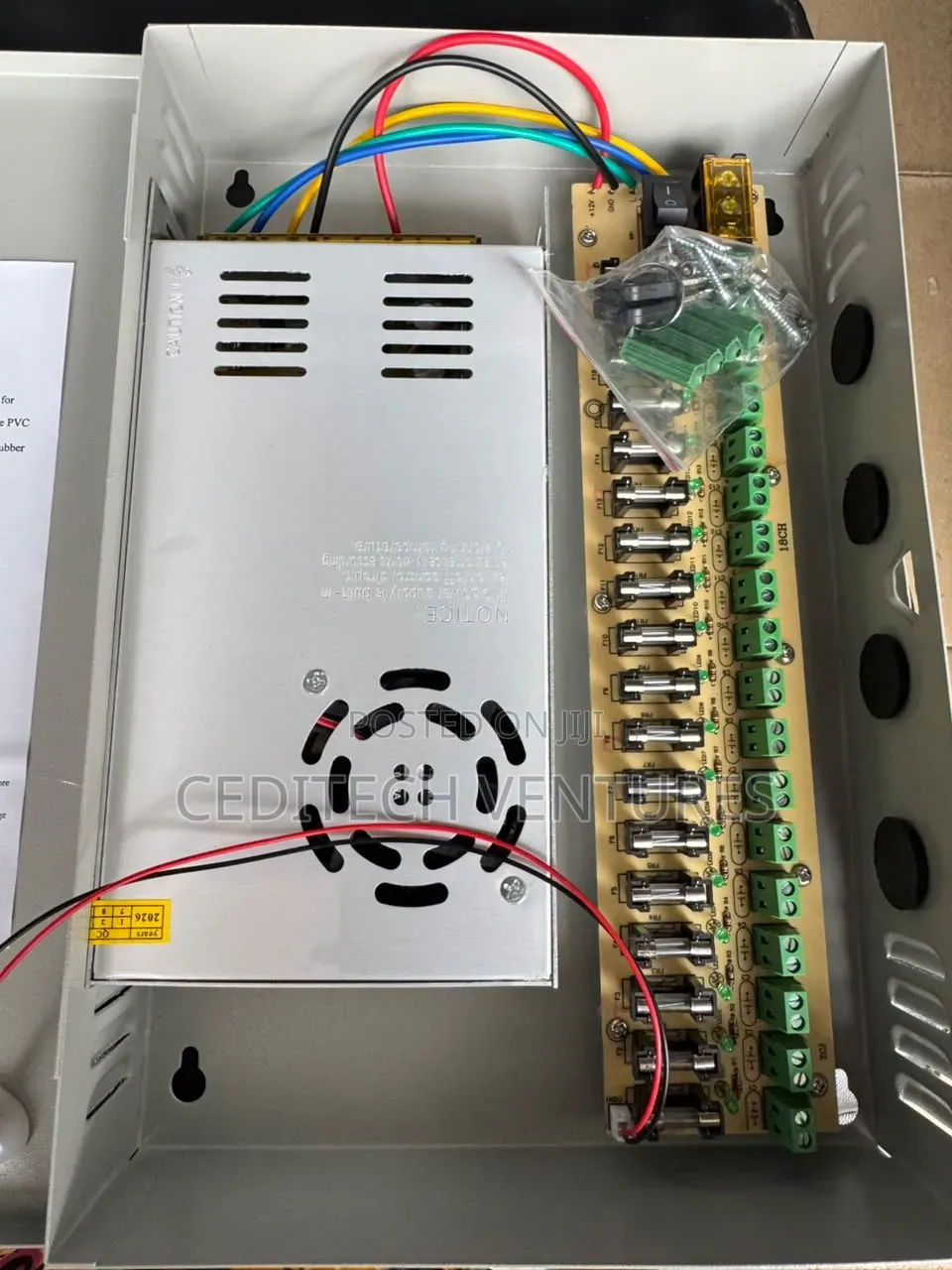 12v 40A Power Supply (18 CH)