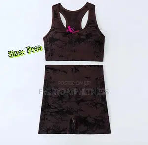 Ladies Camouflage Sports Bra and Biker Shorts