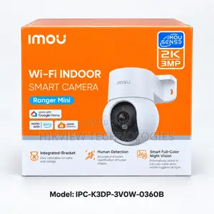 IMOU IPC-K3DP-3V0W-0360B Bullet 2E 3MP Outdoor Wi-Fi 6 Security Camera