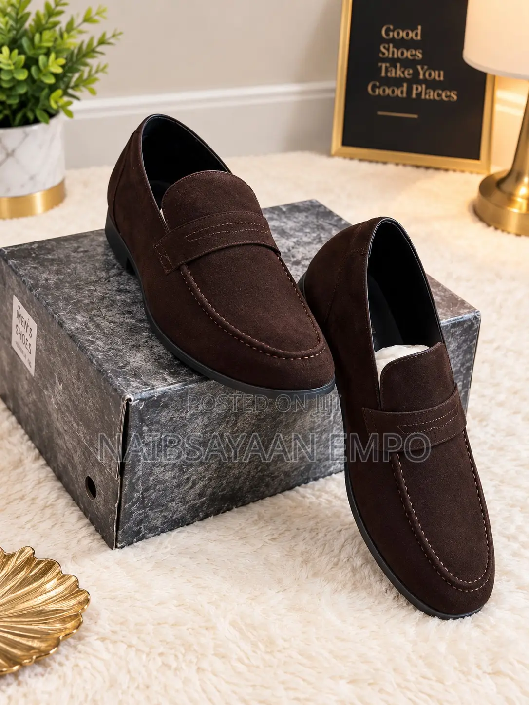 Sued Leather Men's Casual Wear