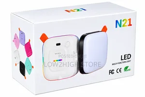 N21 Mini Pocket LED Video Light - 66 LEDs, 10W, 2800K, 1200mAh Battery