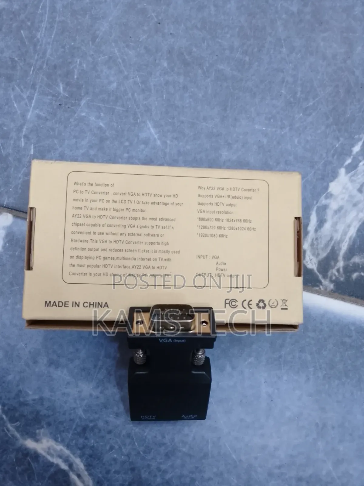 VGA to HDMI Converter + Audio