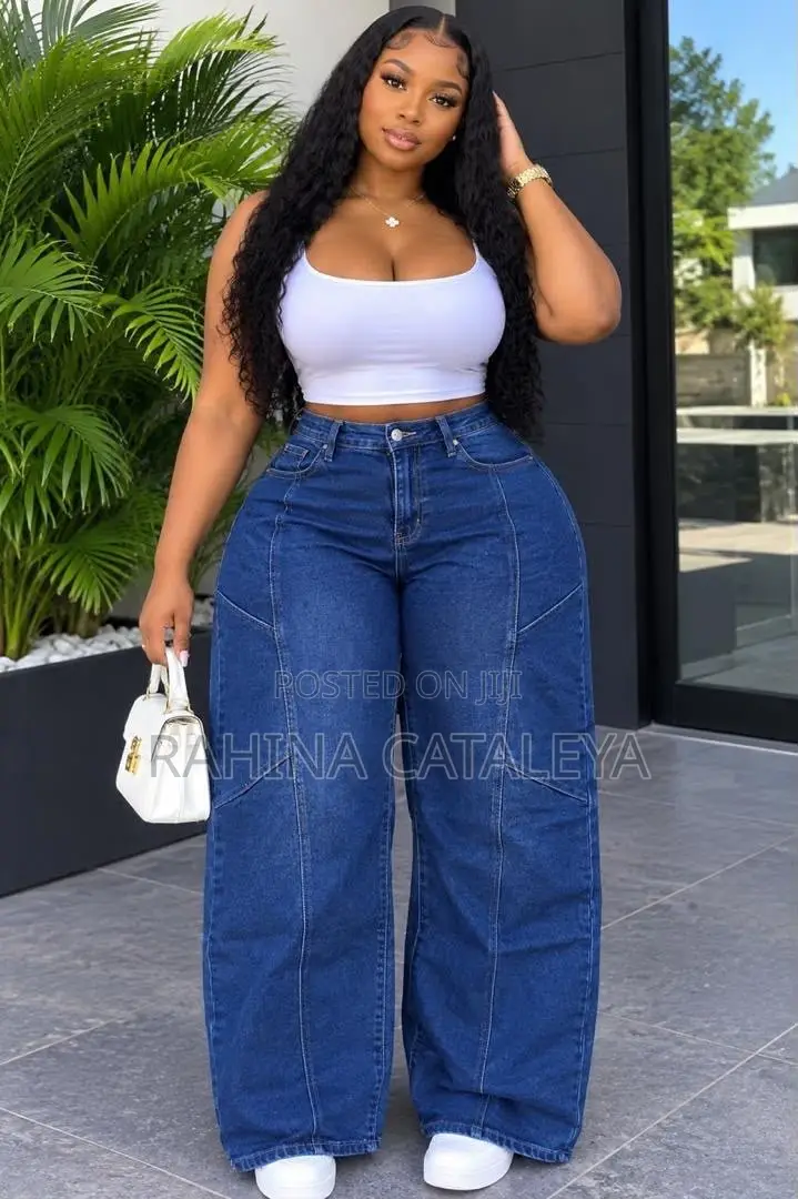 Ladies Long Jeans