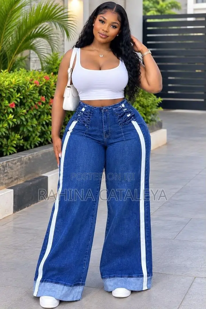 Ladies Long Jeans