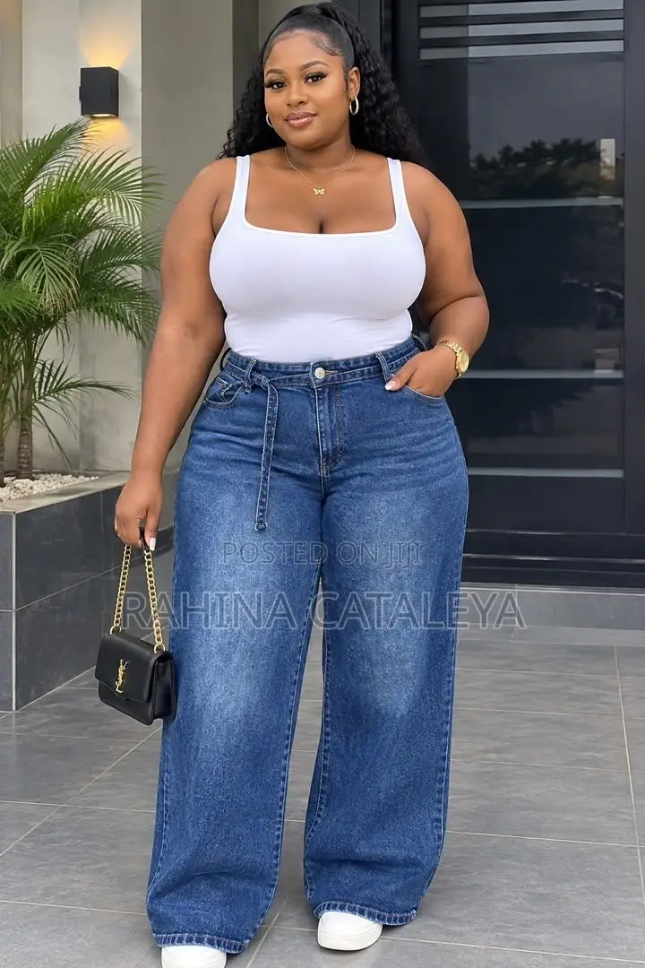 Ladies Long Jeans
