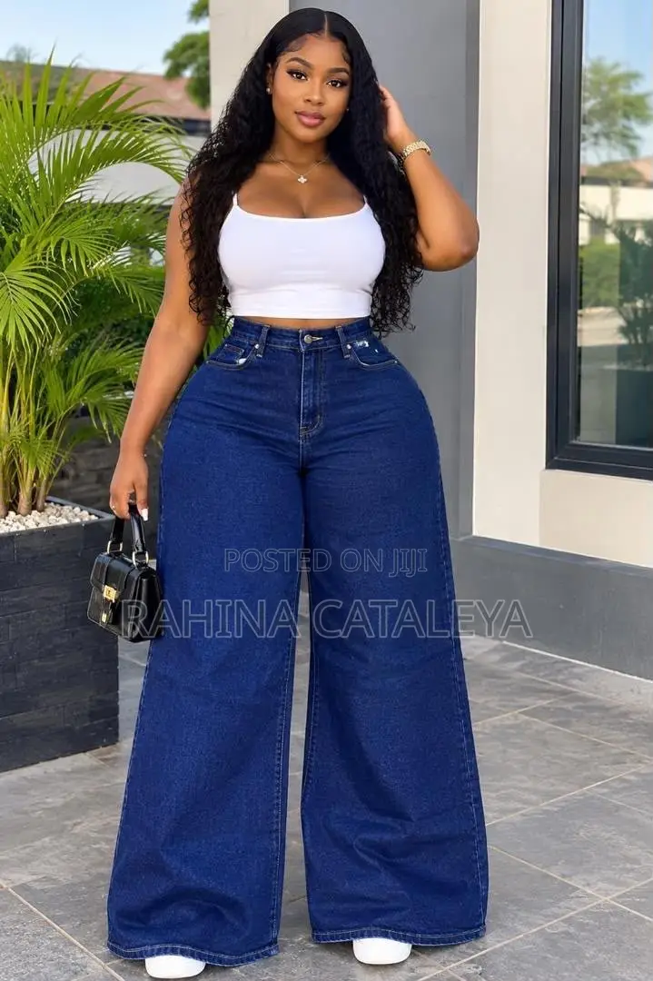 Ladies Long Jeans
