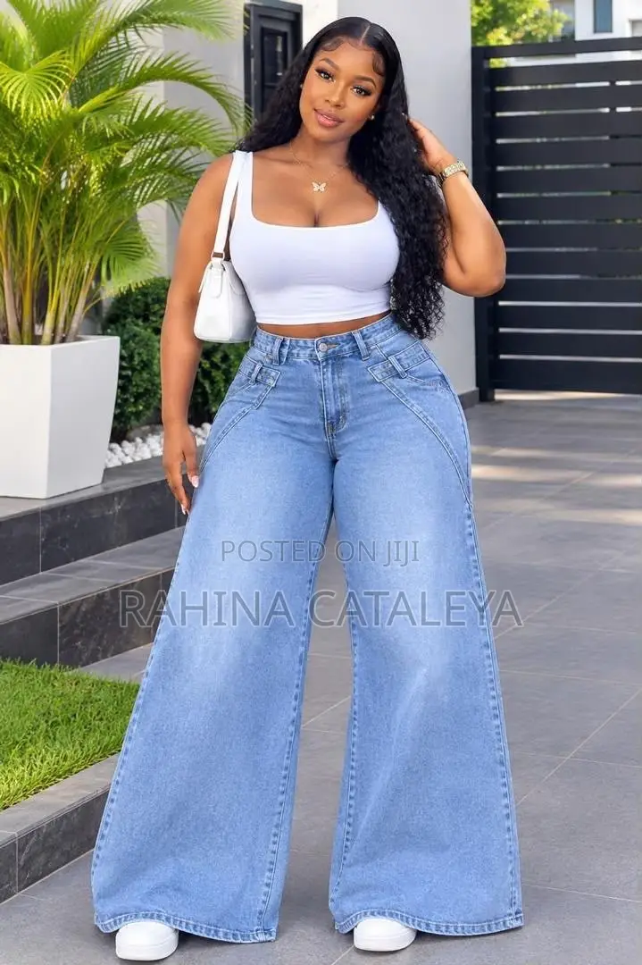 Ladies Long Jeans