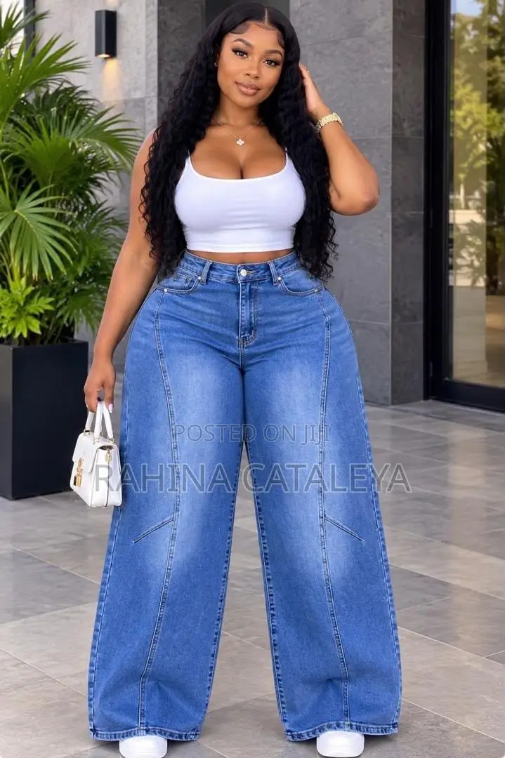 Ladies Long Jeans